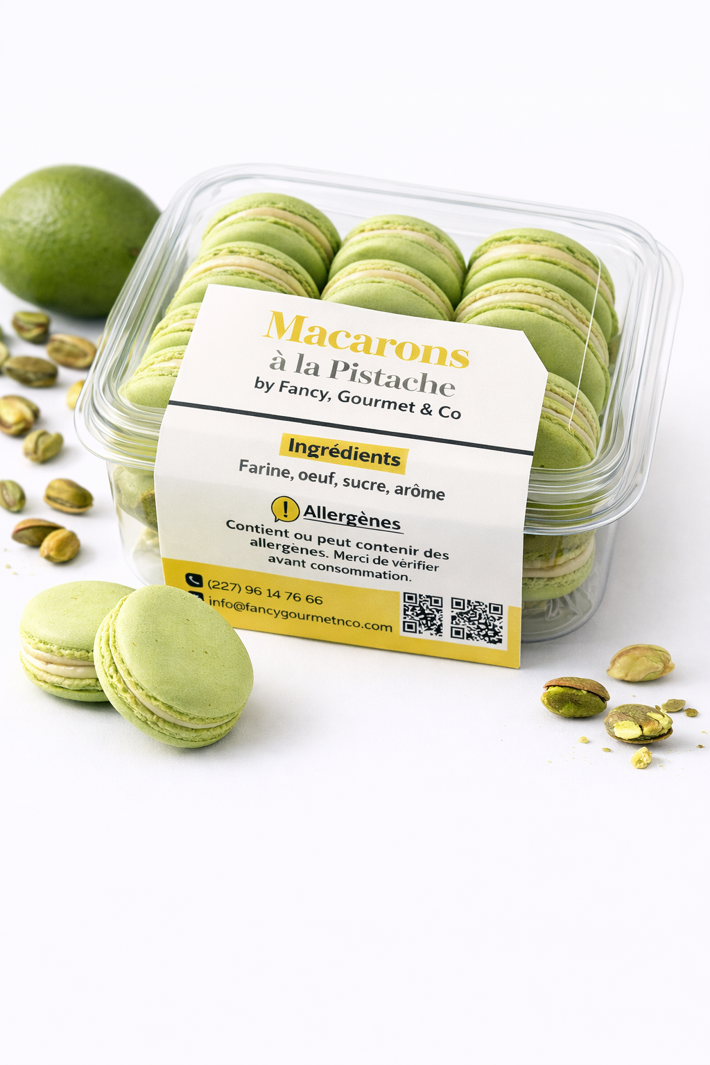 Macaron à la pistache